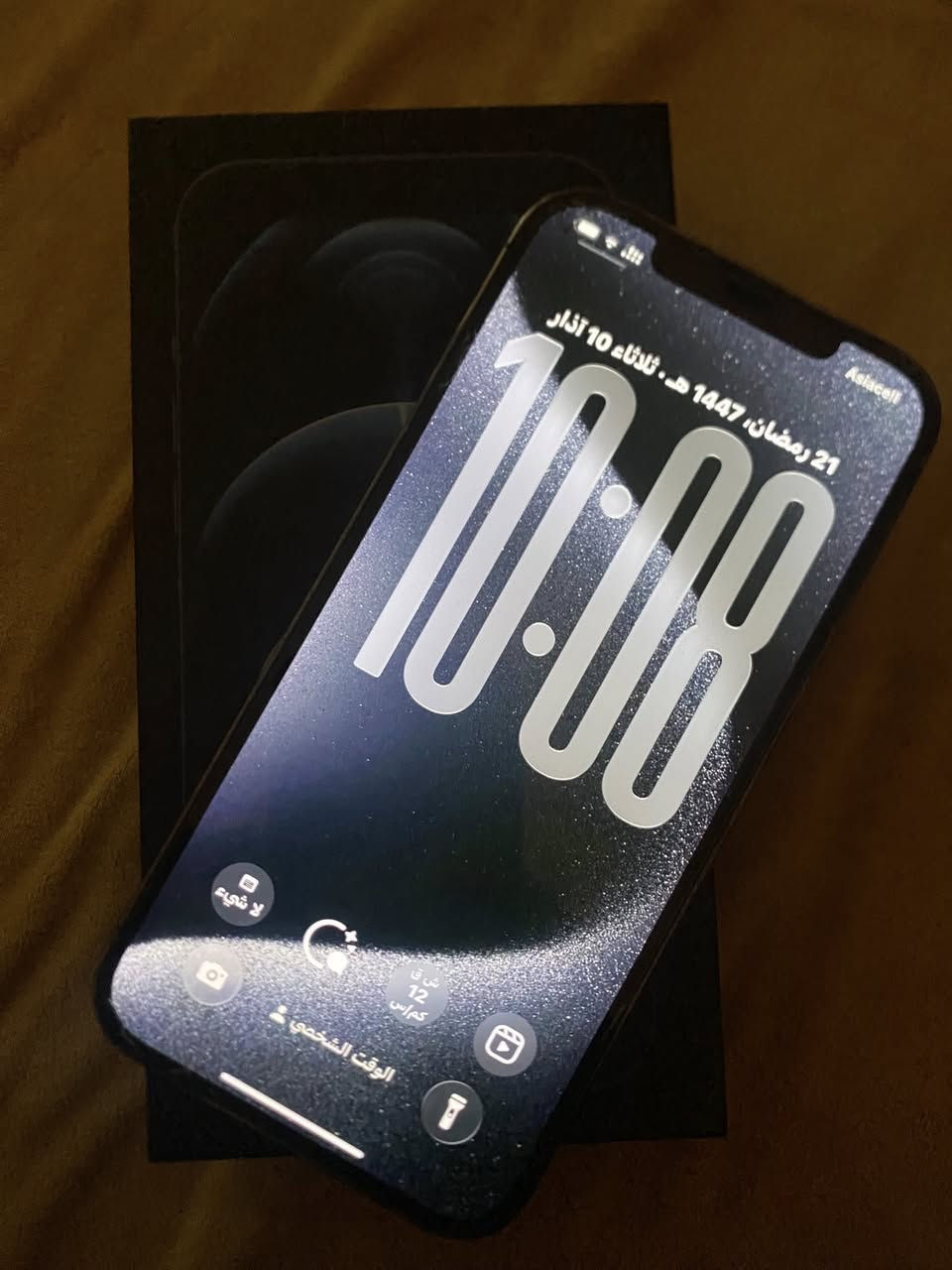 للبيع
12برو ماكس ZA
128
دبل سيم
بطاريه وكاميره مبدل اصليات
جهاز كله وضع شركه 
السعر360
***********
