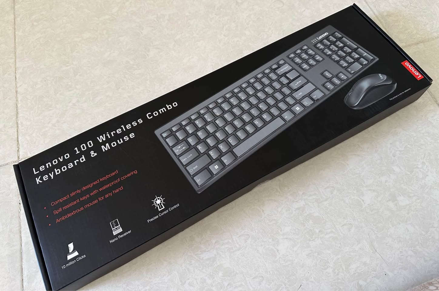 كيبورد وماوس لاسلكي Lenovo 100 Wireless Combo
جديد 100% ولم يتم فتح العلبة (مختوم) 🔥

🔹 كيبورد نحيف ومريح للكتابة
🔹 ماوس لاسلكي دقيق وسهل الاستخدام
🔹 اتصال USB (Plug & Play) بدون برامج
🔹 مقاوم لرذاذ الماء
🔹 عمر ضغط الأزرار طويل (حتى 10 مليون ضغطة)
🔹 مناسب للعمل، الدراسة، والاستخدام اليومي

📦 المنتج جديد داخل العلبة الأصلية
…………………. …………………. ………………

کیبۆرد و ماوسی وایەرلەس Lenovo 100 Wireless Combo
نوێ 100% و هێشتا نەکراوە (لە ناو سندووقی داخراودایە) 🔥

🔹 کیبۆردێکی باریک و ئاسودە بۆ نووسین
🔹 ماوسێکی وایەرلەس بە وردی و ئاسان
🔹 پەیوەندی USB (Plug & Play) بێ پێویستی بە بەرنامە
🔹 دژ بە ئاوی کەم (spill resistant)
🔹 تەمەنی دوگمەکان درێژ (تا 10 ملیۆن جار)
🔹 گونجاو بۆ کار، خوێندن و بەکارهێنانی ڕۆژانە

📦 کاڵاکە نوێیە و لە ناو سندووقی سەرەکییەکەیدایە السليمانية, العراق


**إذا كنت صاحب هذا الإعلان وتريد حذفه لأي سبب، رجاءا أرسل رسالة إلى الدعم الفني**