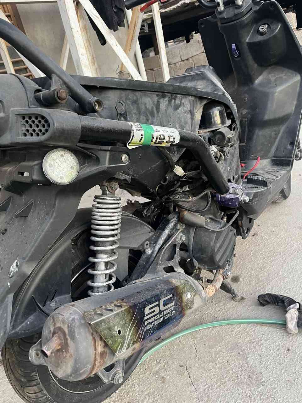 سكنس جبلي مكينه 58 ونص الدراجه مابيهه اي نقص كفرات كاربون فايبر نقصهه فقط دشلي السعر 650 وبي مجال قليل كلش مكاني بغداد وللاستفسار اتصل على هذا الرقم ***********
