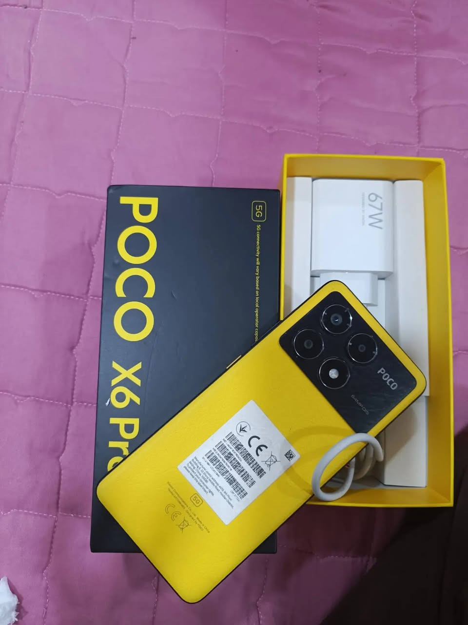 السلام عليكم جهاز x6pro للبيع استخدام سنه وشهرين كامل هوه وملحقاته لا مفتوح لا شيء بس بيه شويه لويه بل الشاصي يسونه ب 15, الف تريد تعوفه كلشي ماعليه سعره 325 وبي مجال شيء بصيط مكاني فلوجه يم جامع محمد بن سيرين ***********
