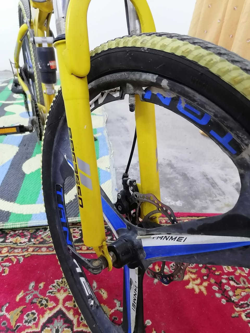 السلام عليكم باسكل جبلي للبيع حجم 24 دبلات بريكات دسك كير ٦ نمر كله شغال ويل كب فافون بولبرن باسكل ينطبك سعر ٧٠ مكاني الاثورين الدوره ***********
