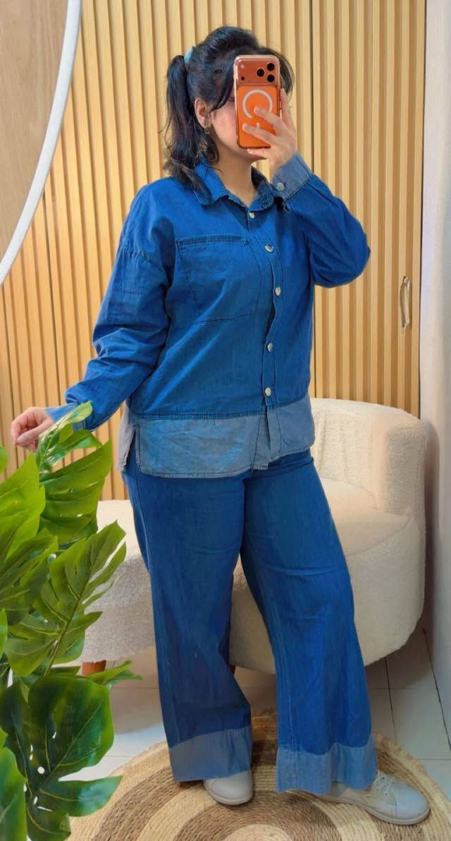 سوت جينز 💙
خامه تركي درجه أولى كوالتي عالي
قياس 38_40_42_44

متوفر بلونين
جينز فاتح🩵
جينز طوخ 💙

للحجز والاستفسار يرجى مراسله الصفحه
رقم هاتف واتساب ***********
توصيل بسماية 1000
بغداد 5000
محافضات 6000
يوجد دفع عن طريق الماستر كارد ✅💵
