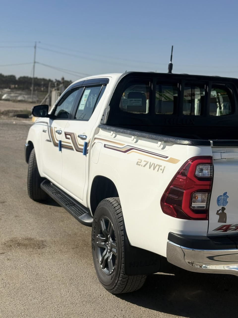 سلام عليكم 
هايلوكس موديل 2021 أربعه سلند 
رقم أربيل 
ماشيه 123 الف
كفاله عامه من صبغ او البارد 
بيع او مراوس حسب القناعه 

العنوان بغداد ناحية الرشيد 
***********
