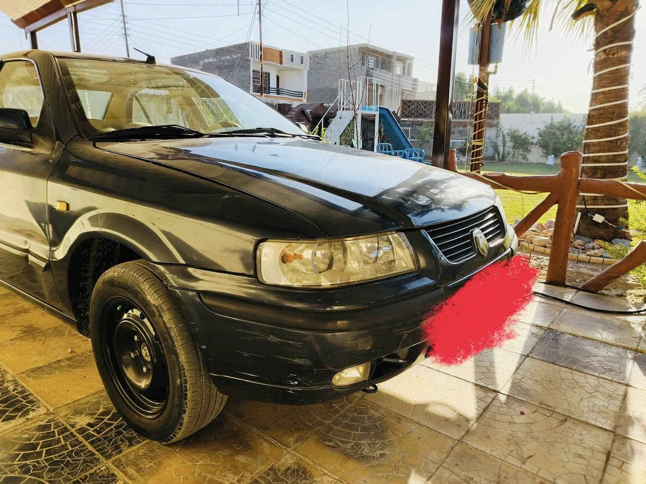 السلام عليكم سمند خصوصي لون أزرق نيلي مميز 2012 بأسمي رقم أنكليزي جديد بيهه فقط جراد ب صفحه اليمنه مكينه كير بلاديات منضومه تبريد كلهه جديده راديتر ومي زيتي اخضر اصلي بيهه فقط طبلات الصدر تعبانات صدرهه شوي بي طكه تخم تاير جديد وياله مصبوغات حراري السعر 48 بيهه مجال قليل  للشراي بيهه منضومه غاز ايطاليه 60 لتر مكاني بغداد الامين الثانيه ***********
