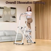 سلم ستيبر • قابل للطي • حتى 120 كيلو