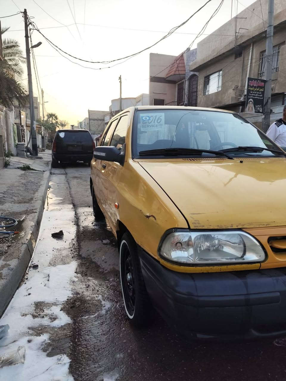 السلام عليكم سايبه موديل 2016 للبيع بيها حادث صغير سياره جاهزه صدر امامي خلفي جديد كير مكنيه جدد كهربايات كلها شغاله تبريد خير من الله  سياره جاهزه كبل للشارع السعر خاص  الاستفسار عله الرقم *********** بس واتساب
