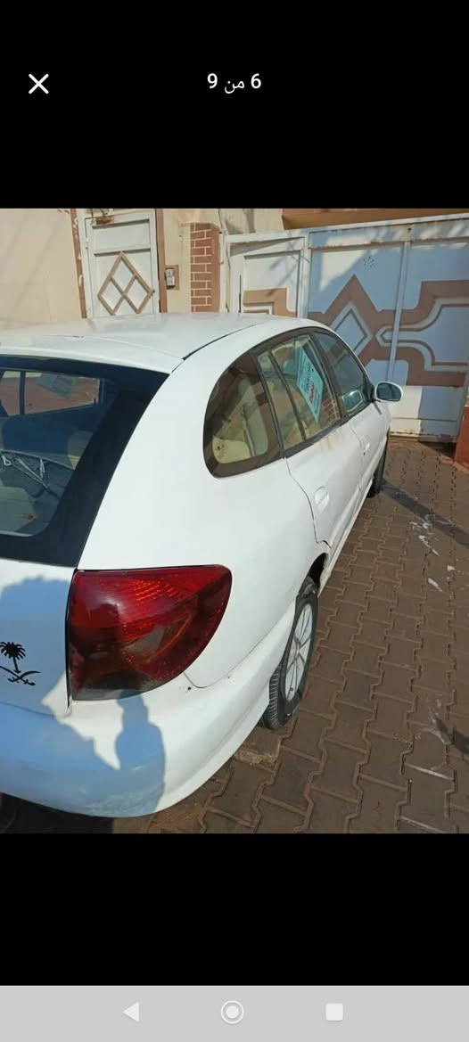 سلام عليكم كيا ريو 2000رقم بغداد مالك نجف سيارة جاهزه من كير ومكينه سعرها 30موبايل ***********
