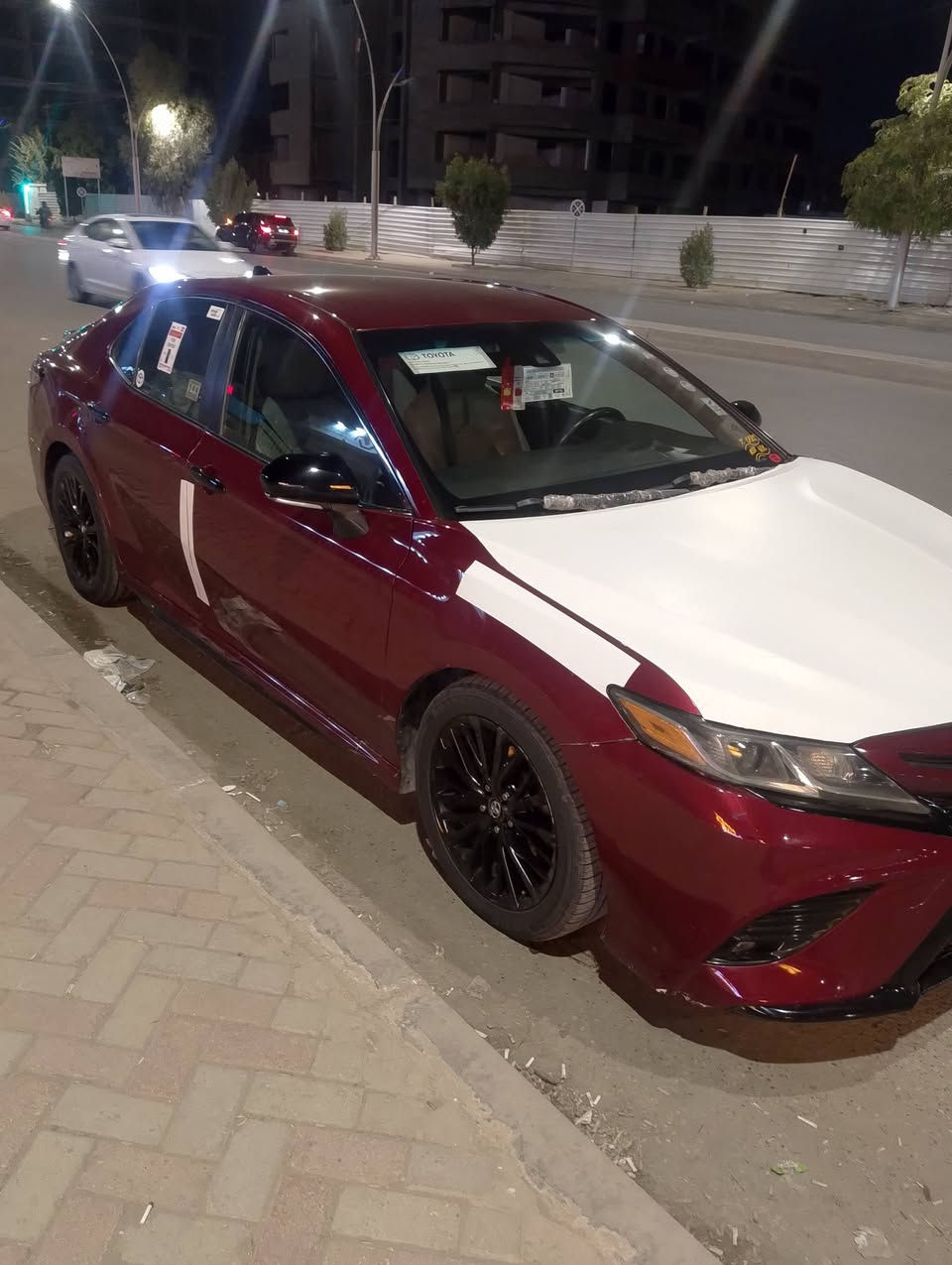 البيع كامري موديل 18 رقم دهوك دولي هزه جديده قبل يوم مسويها سياره بسمي حادث بس بنيد بدون ايرباك سياره فول عدا الفتحه مكان بغداد السعر 172وبيها مجال ***********
