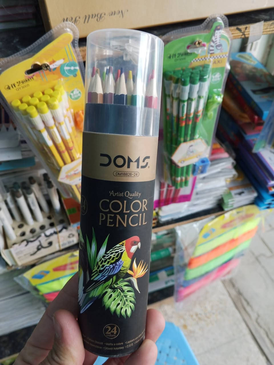 🎨  متوفر الآن في مكتبة المعرفة!
​تشكيلة مميزة وجديدة من الأصباغ الماجك والأصباغ الخشبية بماركات وأحجام متنوعة تناسب جميع الاحتياجات الدراسية 
​💰 الأسعار: تجدونها مفصلة داخل قناتنا على التليجرام.
🔗 رابط القناة: https://t.me/aa0780a3


**إذا كنت صاحب هذا الإعلان وتريد حذفه لأي سبب، رجاءا أرسل رسالة إلى الدعم الفني**