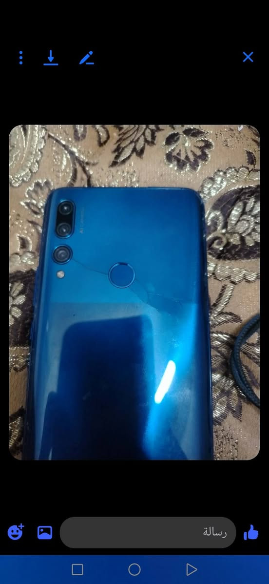 HUAWEI Y9 Primeللبيع
ذاكره128ذاكره عشوائيه4

جهاز كدام العين بي فطر بل كلاز الخارجي وفطر بل ظهر

اي عيب غير هذن مابي

ببجي30فريم يشغل بيس

جهاز مال بيت

السعر 70وبي مجال حك الجيه +قادسيه ال ثانيه للتواصل خاص او ***********
