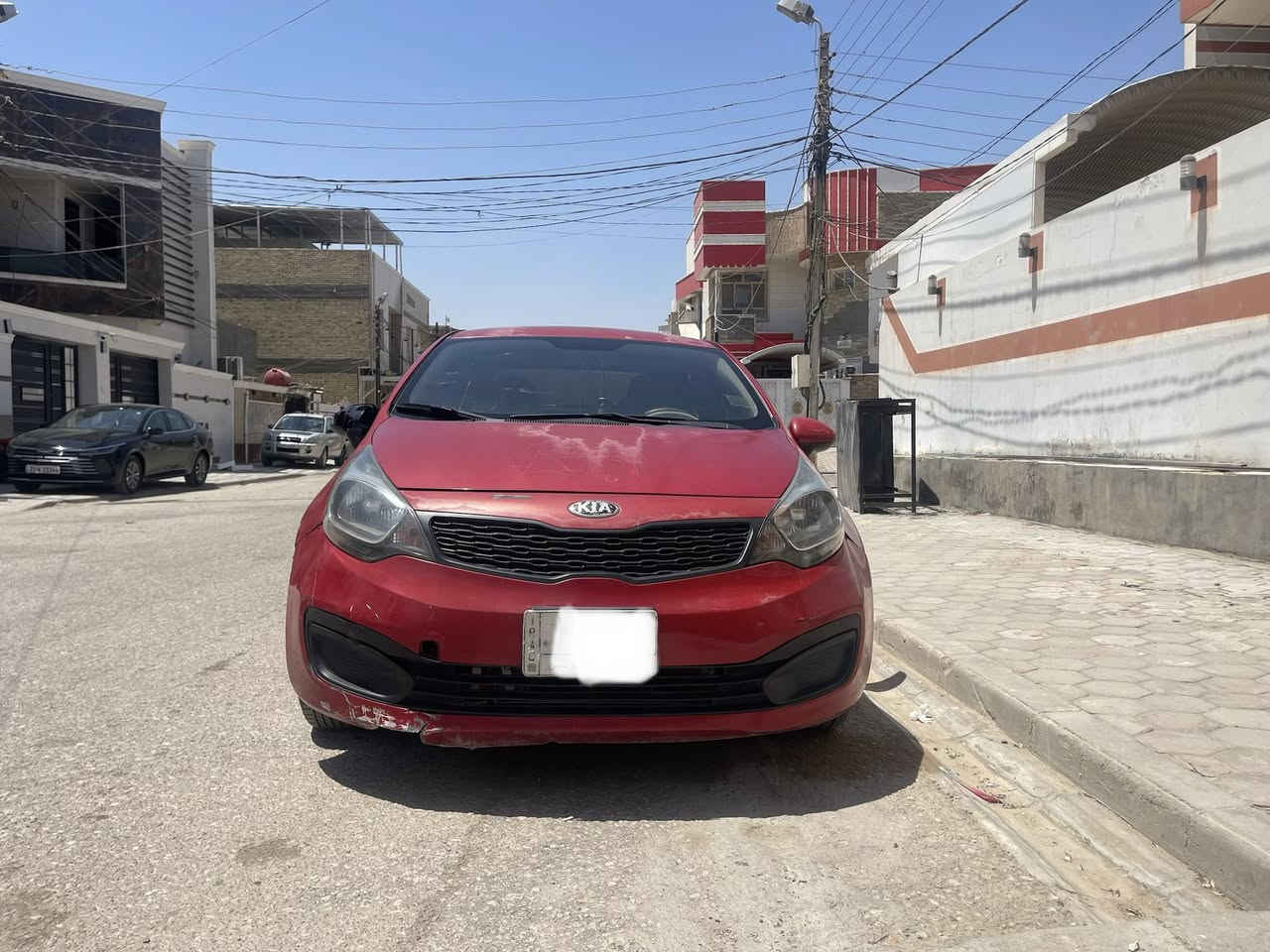 ‏السلام عليكم
‏كيا ريو 2013 خليجي حمراء Kia Rio
رقمها نجف مميز
‏كل التفاصيل موجودة في الاسفل الرجاء الاتصال عند الشراء فقط
‏ السيارة بيها جاملغين واحد بارد وواحد مصبوغ بدون بنيد وضرب بالباب خلف الصدر موضحة بالصور ما مصلحها لحد الآن
‏الدعامية الأمامية شوية تعبانة
‏السيارة بيها جراد مكانين بالقمارة والبنيد شوية لأن هذا اللون دائما يجرد
‏القبق مال المراية الجانبية ضايع
‏هذا كل اللي بالسيارة والباقي كله مكفول
شاشة وكامرا خلفية
لايتات زينون احسن نوعية
‏الحدادية جديدة
‏التبريد منظومة كاملة جديدة
الدواخل نظيفة جدا
‏المكينة والگير كفالة
‏ الاطارات جديدة
‏ البطارية جديدة
‏ إدامه المكينة جديدة
‏دهن القير جديد
‏دهن المكينة جديد فقط شركة موتل
‏منظومة ماء المحرك جديدة كاملة
‏السنوية ساقطة التجديد والغرامات عليه
السيارة بأسم عمي مداور ثاني يوم
للتواصل ***********
متوفر واتساب
