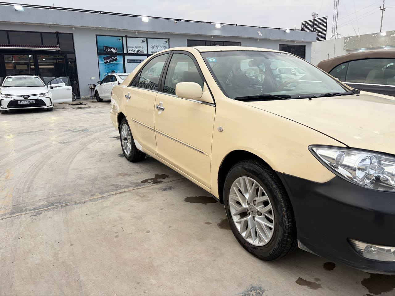 سلام عليكم
كامري 2004
حادث جاملغ الايمن الامام والخلفي  بدون حادث قوي  صبغ حزام بدون قماره  
محرك ٢٤٠٠ /٤ سلندر مكفول جديد حاويه كير جديد.
تبريد كهربائيات تمام
صدر امامي خلفي جديد 
تخم تاير جديد
داخل نضيف
سيارة باسمي رقم دولي لغاية ٢٠٢٩
السعر 69 وبيه مجال 
***********
***********
مكاني واسط كوت
