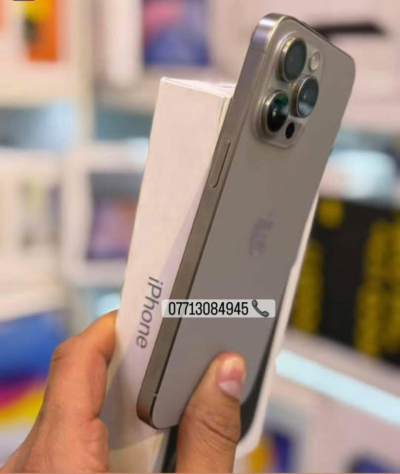 ايفون 15 برو ماكس ضمان ماستر وكاله اصلي
اقوى ذاكره 512 نص تيره بطاريه 95    
نضافه 💯💯 جهاز لا مفتوح ولا مصلح ضمان من مركز وين ميعجبك افحص ملحقات كامله 
السعر مليون و و150 الف قفل اقوى سعر العنوان بغداد البياع شارع عشرين 
 🟦🟦 متوفر اقساط على مصرف الرافدين فقط 👉 
هاتف ***********📞📞
هاتف ***********📞📞
