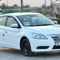 نيسان سنترا خليجي موديل 2019  قطعتين تبريد  محرك 1600 كامرا  شاشة رقم ...