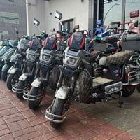 دراجات شحن • ٦ بطاريات • الرمادي النخيل