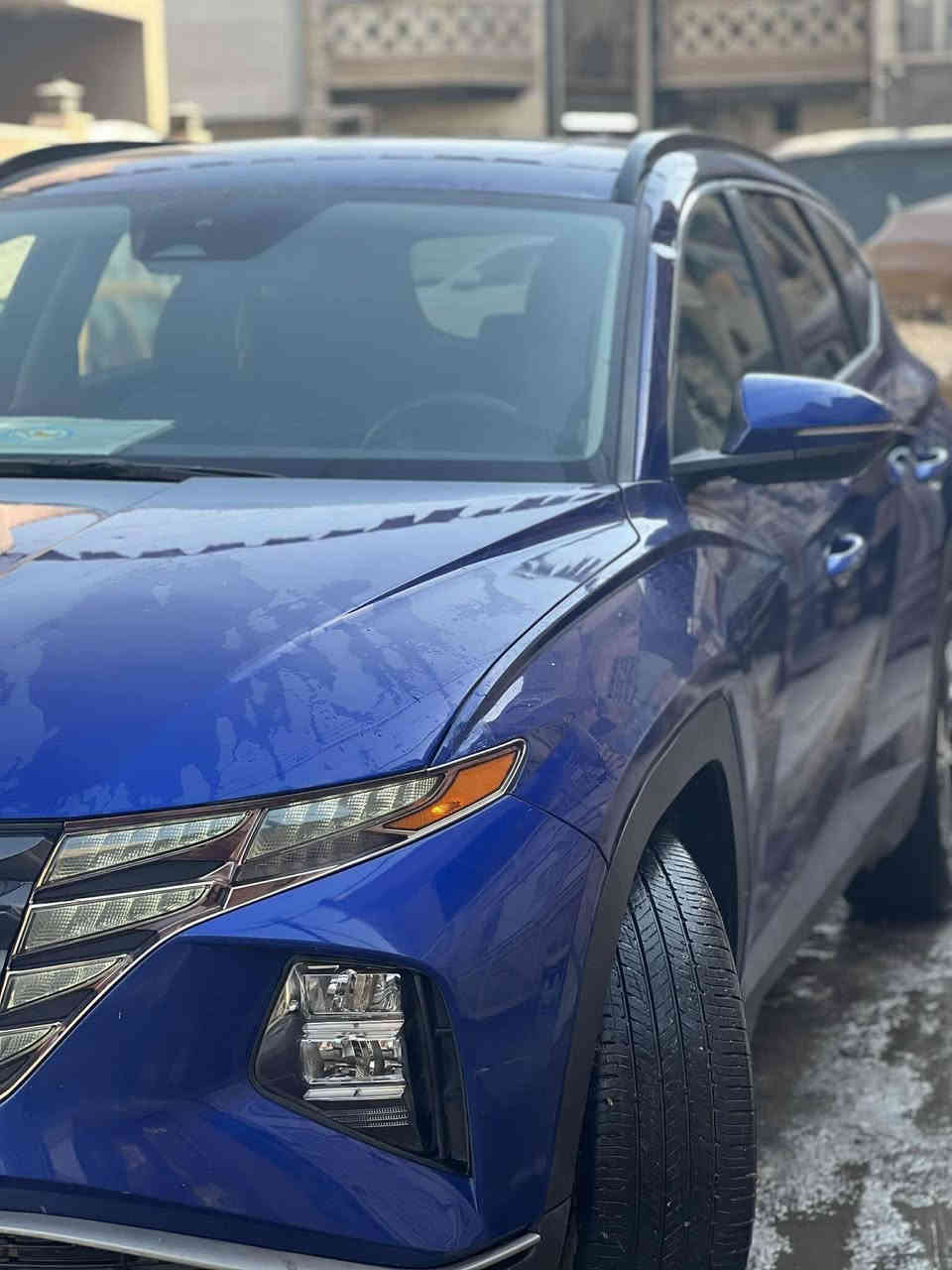 السلام عليكم توسان موديل ٢٠٢٣ وارد امريكي فول للاخير 
بدون رقم 
لون ازرك 
بيها كم حالوبه 
ورصعه ب التكمه 
السعر 176 وبيها مجال 
للاتصال *********** متوفر واتساب 

صور حادث مرفقه بل منشور
