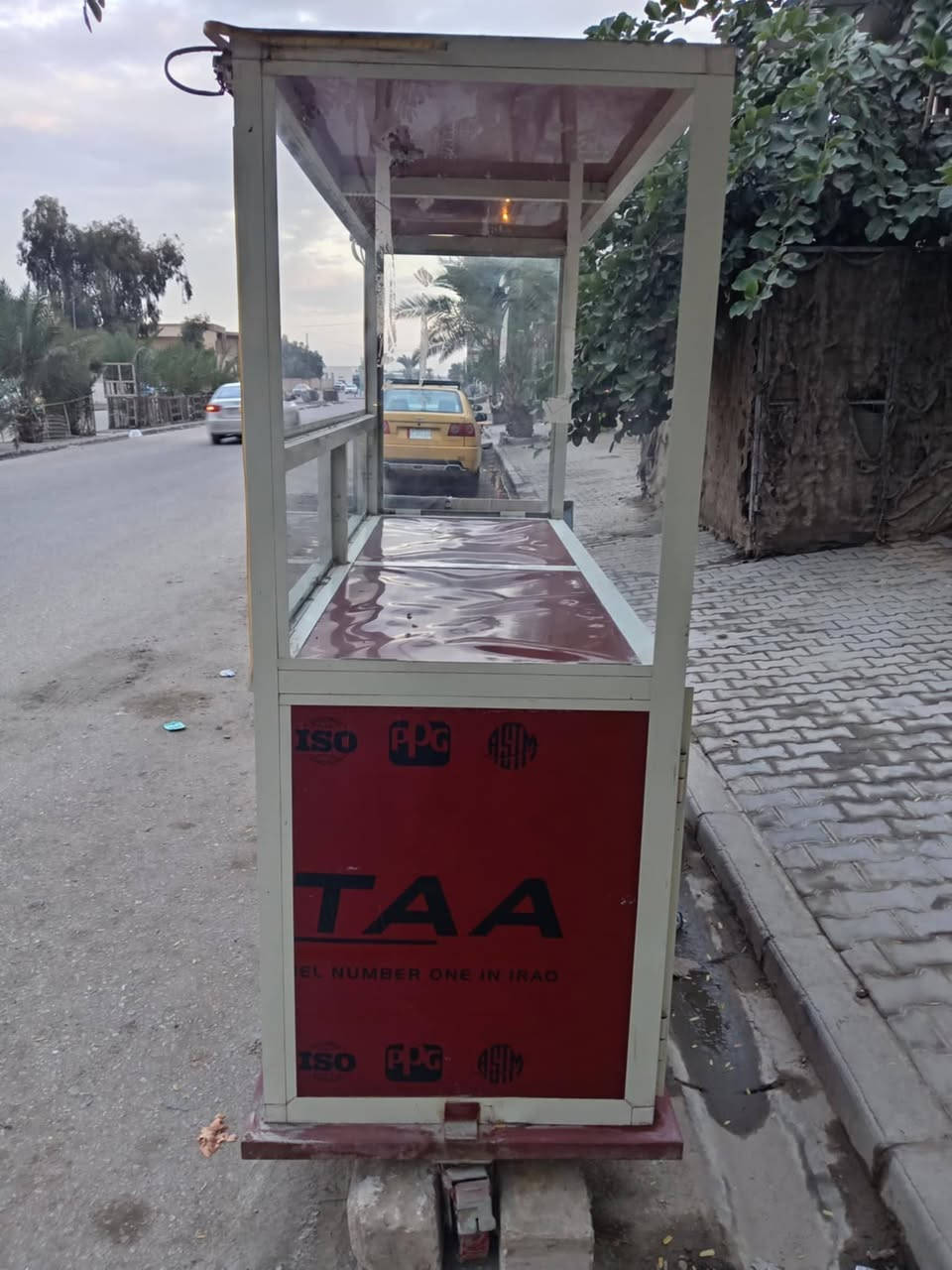 سلام عليكم ورحمة الله وبركاته كافترية متنقلة البيع ألمنيوم مع عربانة حديد اهم تسكام مسويية وياة طباخ مع مشبج سنكي جديد غير مستخدم بسعر ٢٥٠ الف قفل شراي مكاني نجف حي ميسان


**إذا كنت صاحب هذا الإعلان وتريد حذفه لأي سبب، رجاءا أرسل رسالة إلى الدعم الفني**