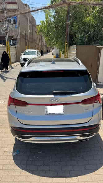 سنتافي موديل 2023   
وارد امريكي السيارة
ماشية 50 الف كيلو فقط  رقم بغداد باسمي  
تبديل بونيد 
الايرباك فقط الاستيرن
بنورامة
كشن كهربائي جلد وتدفئة 
بصمة ابواب 
بصمة تشغيل
تشغيل عن  بعد
تقديم ترجيع عن بعد
صندوك كهربائي ذكي يفتح عند الاقتراب
تحديد سرعة
داخل كاربون فايبر
رادار امامي خلفي جانبي 
أنظمة قيادة 4 
‏comfort
‏sport
‏smart
-- اطفاء ذاتي
اوتو هولد
سونار خلفي
مانع انزلاق
كيرها يجي  دكم بيانو
تبريد منفصل 
تبريد قطعتين
فور ويل  
فول تحكم استيرن جهتين
شاشة تدعم كار بلي  مع كامرا 360 درجة 4 كامرات
مانع انحدار 
رادارات جانبية امامية خلفية
شحن مبايل واير ليس
مانع تصادم امامي خلفي 
تحديد مسار قيادة آليه 
شفتات استيرن 
شاشة اعطال 
لدات امامي نهاري
بك لايت لد 
اشاير بالمري وشفط
منافذ شحن امامي خلفي 
وباقي المواصفات معروفة 
سعرها 225 ورقة وبيها مجال

رقمي ***********
