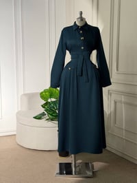 فستان كلوش • خامة دابل تركي • مقاسات 38-46