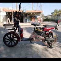 درّاجة كهربائية • موديل 2024 • عيب بسيط