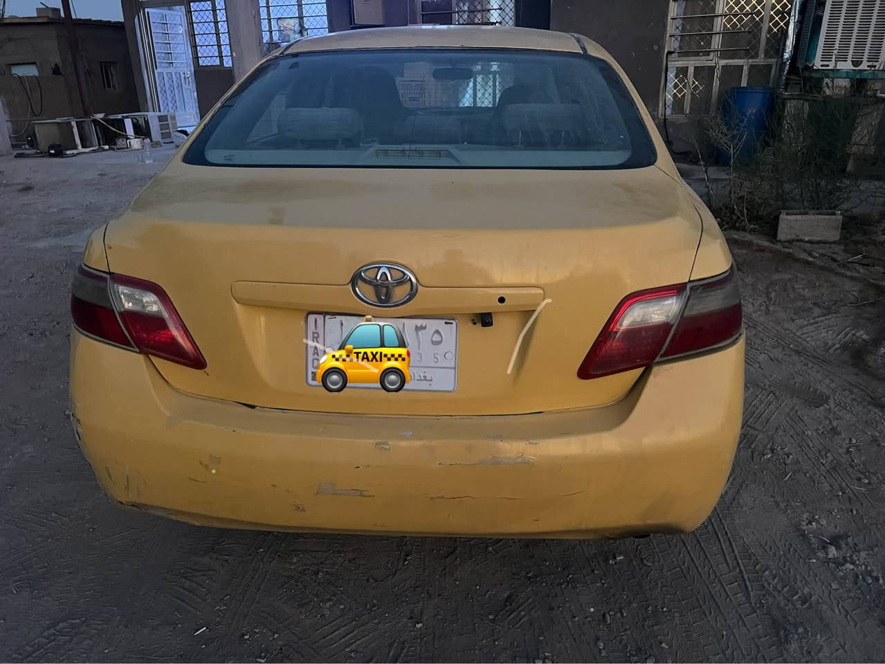 تويوتا كامري 2008 وارد امريكي 
تكسي مكينة 2400 حدادية ممتازة 
شاشة وكامرة الگشر مثل ما موضح بالصور سيارة ضربتها 
بجم ما واصل للمكينة سعر السيارة 55 وبيها مجال 
للاستفسار *********** وبي واتساب مكان السيارة بغداد المدائن الصويرة, واسط

