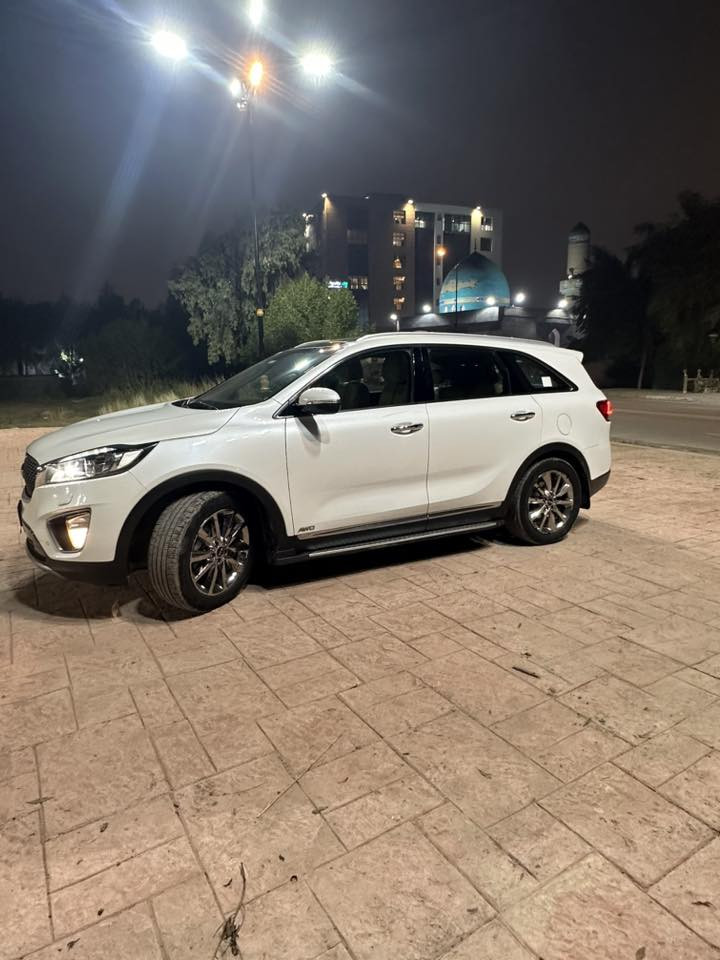 سورنتو 17 خليجي 1/1 
الدولية
فور ويل 
بانوراما 
كشن جلد حار بارد 
سايد بريك دكمة 
شاشة جبيرة خرائط جي بي اس
السياره مكفوله من الصبغ بيها مكانات بارد ماشية 96 الف رقمها بغداد سنويه لل 29 
*********** 
230 بيها مجال
