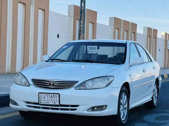 السلام عليكم.    للبيع كامري.    موديل 2006

رقم بغداد.   مشروع وطني.    تحويل مباشر 

وارد خليجي.    محرك.  2400.  

كير.    محرك.    صدر.     تبريد.  

جاهزه من كلشي.    شرط الفحص

صبغ.  قطعتين.    مكفوله من الدواخل 

الك الفحص.   

مكاني.   الفلوجه.   الكرمه. 

السعر.   105. $.  وبي مجال

رقم هاتف.  ***********
