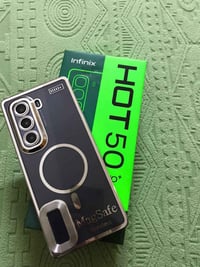infinix hot 50 pro plus   ذاكرة 256 داخليه 8+8  جهاز نظيف ومكفول لا مف...