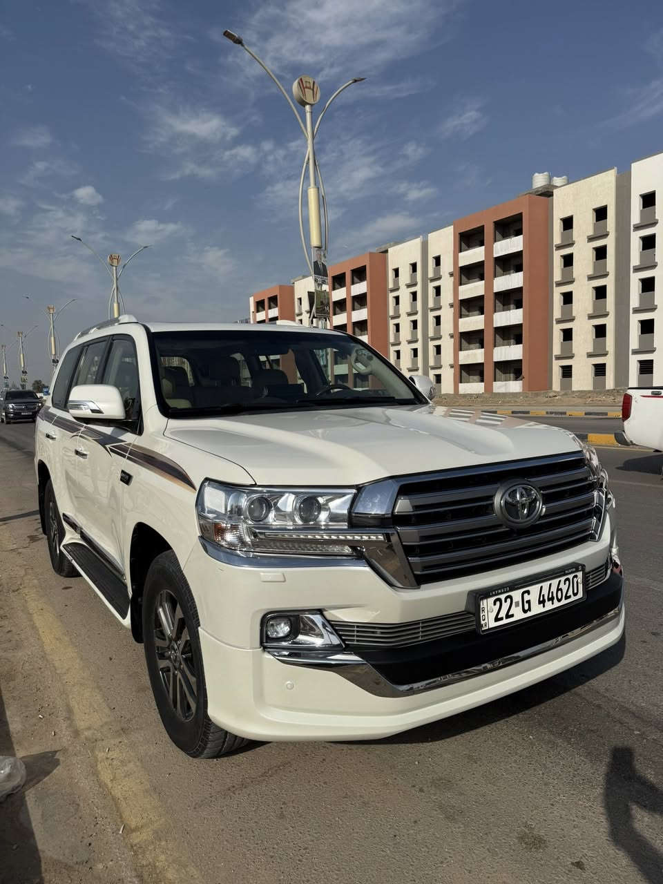 لاندكروز  2018 مكفوله كفاله  عامه البارد وصبغ وتبديل رقم اربيل بأسمي السياره مو ابسم شركة  موصفات كامرات 4 دبل ماوس شاشه الطويله كشنات جلد 2بصمة مكان السياره الديوانية 
نوع السياره جيهان  
سعر السياره قفل 478ورقه 
***********
