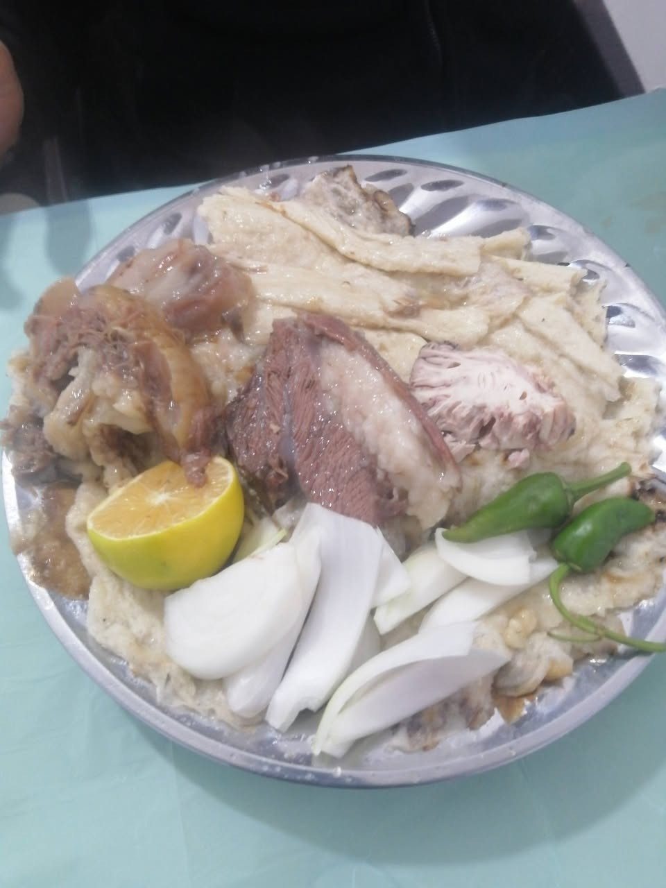 متواجدين اليوم على الفطور في مطعم باجة ابو عمر سعر النفر ٥٠٠٠ آلاف دينار يوجد صياني سفري للعوائل يوجد خدمة توصيل العنوان شارع المطاعم مقابل مطعم فلافل طربوش من الساعة الرابعة عصرا وحتى الساعة الثانية عشر ليلا للإستفسار الاتصال على الرقم *********** فأهلا وسهلا بكم شكرا لإدارة سوق الشرقاط الجديد
