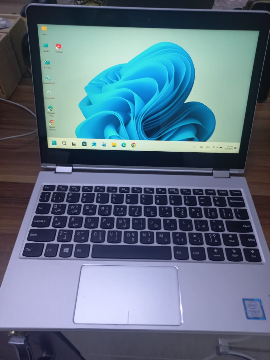 لابتوب لينوفو  يوغا قلاب 360  درجة

  جيل سابع Cor  I 5

حجم الشاشه 12.5

256 ssd m2هارد

الرام  8 كيكا

بطارية  ممتازة شحن   لايقل عن ساعتين

نظيفه جدا مفعله بنسخه وندوز  11 

السعر 250 الف


**إذا كنت صاحب هذا الإعلان وتريد حذفه لأي سبب، رجاءا أرسل رسالة إلى الدعم الفني**