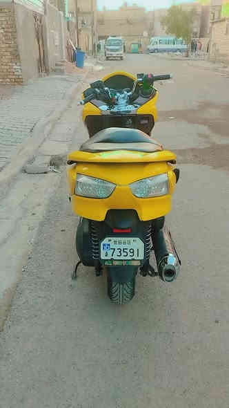 السلام وعليكم دراجه فورزه
10/0 /S7/ اربع تحويلات نقص تريشة يسرة ومبدل واتر بم فقط 
السعر مليون وبي مجال للشراي تواصل على رقم واتساب ***********
العنوان الحسينية مال راجدية
