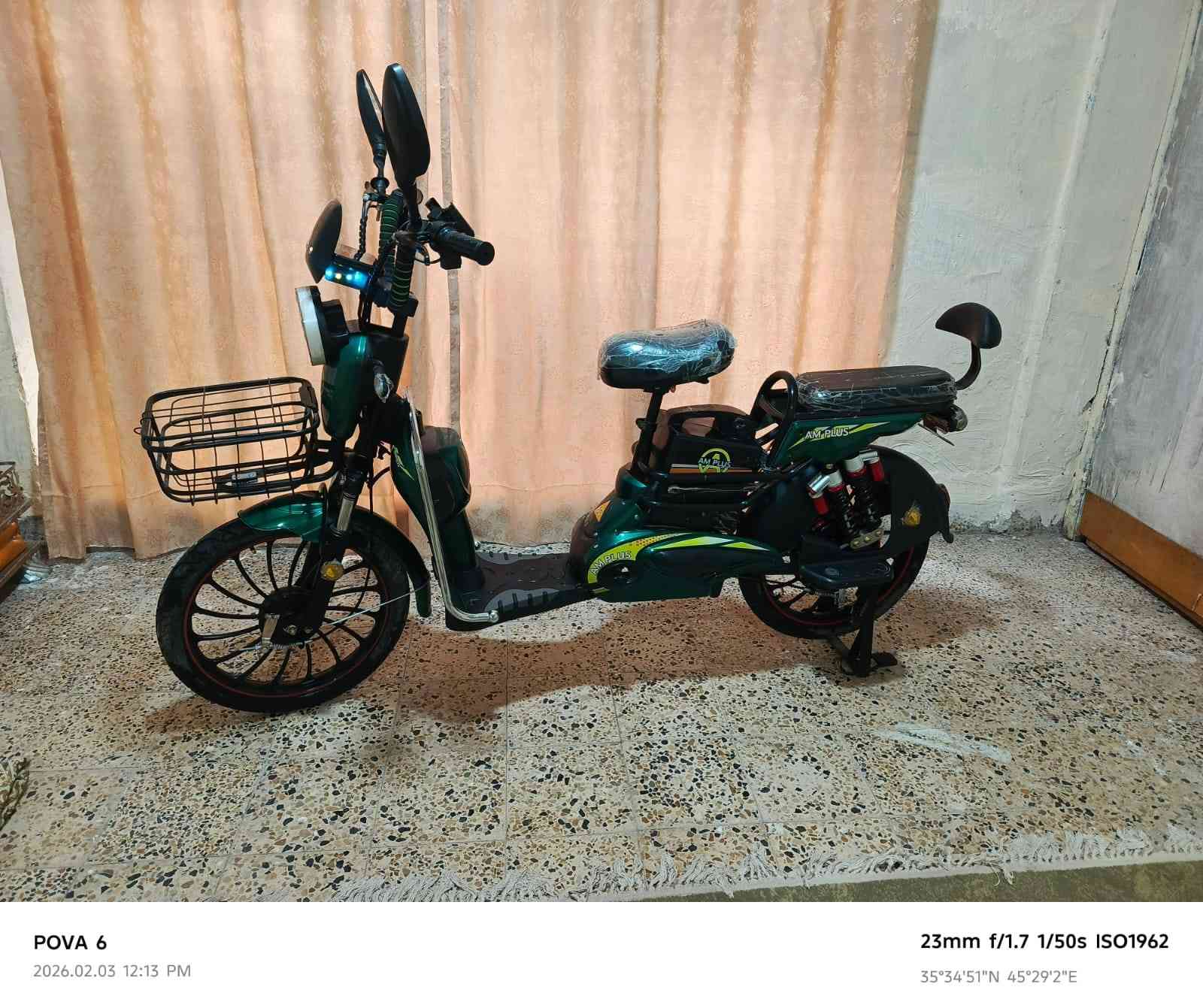 ‏دراجة شحن2024 للبيع
‏العنوان كركوك 
‏الرقم ***********
