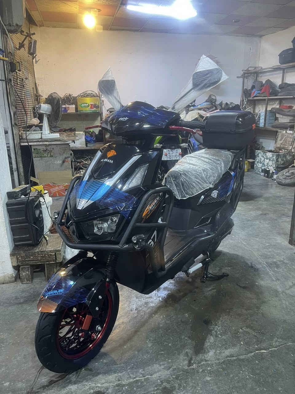 دراجه شحن ابو الدرع نوع الماسه موديل2026 تاير12 مو عشره دراجه طك باكيت مستخدم اقل الشهر السعر(650)وبي مجال بسيط***********
