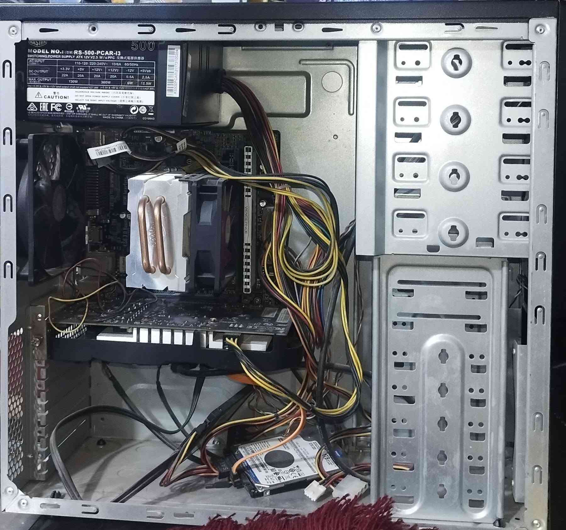 كيس للبيع 250الف
مواصفاته ci5 جيل سادس رام 16 DDR4.. كارت شاشه 1050ti اربعه كيكا.. هارد نظام 120 ssd وتيراHDD العاب  باور 500 ومبرد غازي   ب250 
بغداد الدوره لا يوجد توصيل...


**إذا كنت صاحب هذا الإعلان وتريد حذفه لأي سبب، رجاءا أرسل رسالة إلى الدعم الفني**