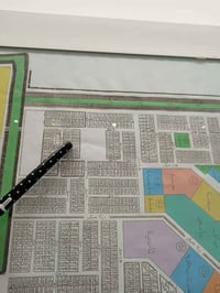 قطعه ارض مساحتها 115 متر مقابيلها تشجير الواجها ٥ ونزال ٢٣ سعرها ١٦ وب...