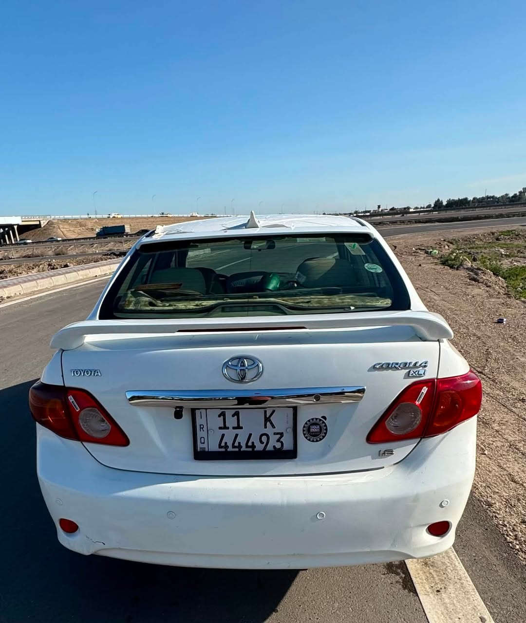 السلام عليكم كورلا خليجي موديل ٢٠٠٨  بيها صبغ فقط الهلال الخلفي  وبارد موضح بالسونار وتكشير بالقماره  لغود شواصي دواخل كفاله ماشية ١٦٠ سياره جاهزه  مكاني ابو غريب  السعر ٩٨وبيهه مجال 
 *********** ☎️
