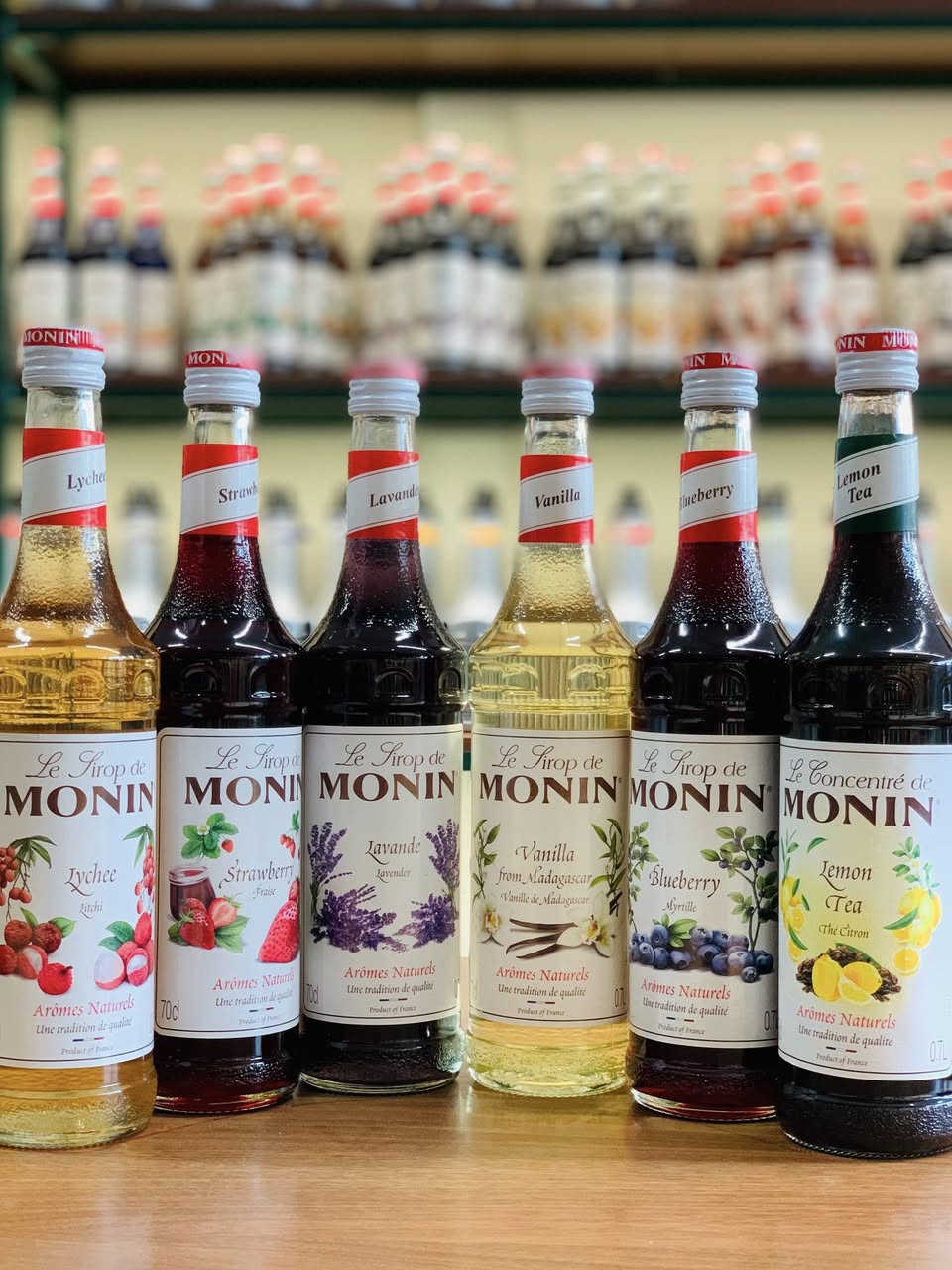 سيروب وبيوريه Monin متوفر جملة ومفرد 
توصيل بغداد والمحافظات 
***********
