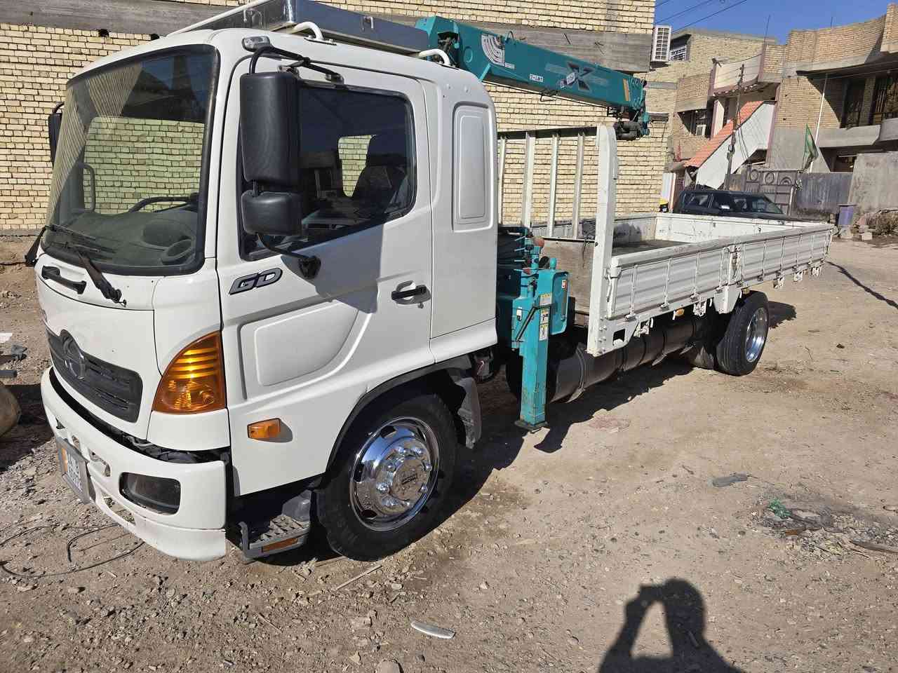 السلام عليكم
هينو كرين فحل للبيع دوستين 8 برغي رقم بصره بسمي تحويل ثاني يوم العنوان بغداد حي البتول الاتصال على الرقم ***********
