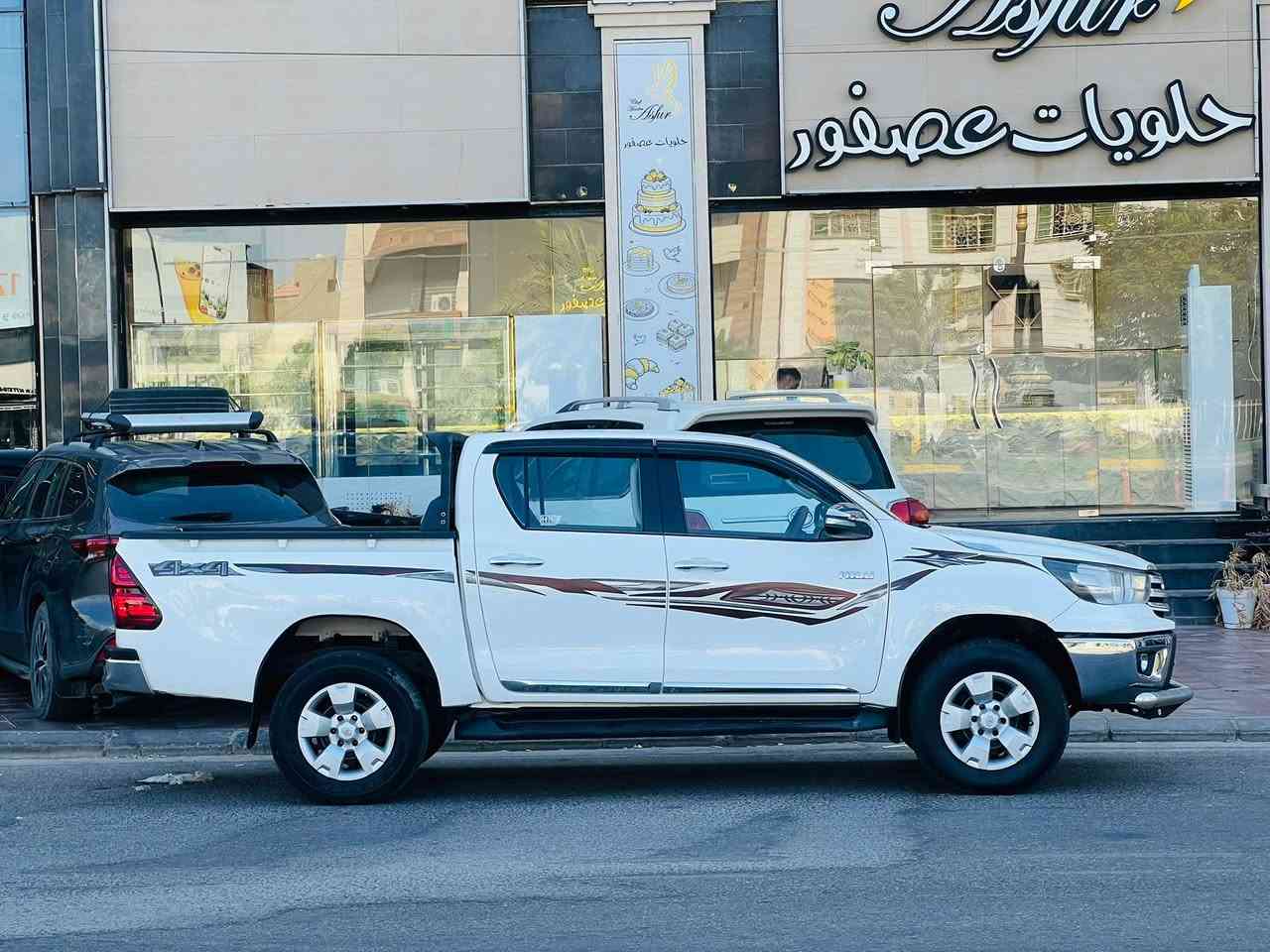تيوته هايلوكس كويتي مديل 2018 فورويل سعر 187 وبيه مجال للاستفسار الاتصال *********** كويتي بيه صبغ جاملغ وبنيد بدون دواخل ولباقي كفاله عامه من صبغ وضربه وتبديل فول مواصفات قطعتين تبريد كامره خلفيه حساس خلفي مري كهربائي نضام يكو تحكم ستيرن تبريد لمس سته كير مكينه كاز مكينه وكير مكفولات حداديه جديدهه تخم تاير جديد تبريد شغال ثلج سياره جديده وجاهزه وأي نقص مابيهه رقم اربيل دولي سنويه لل 30 تحويل او وكاله مكان سياره كربلاء
