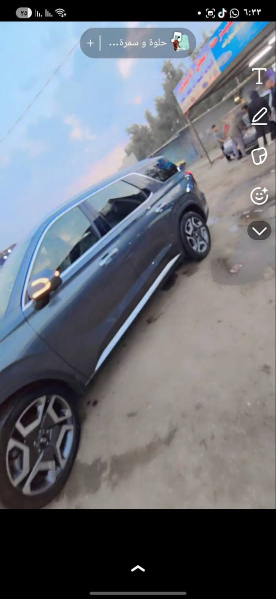 سلام عليكم هونداي بلوسايد مديل 2023 وارد أمريكي فول مواصفات 6سلندر  3.8L السياره نظيفة جدا وحلوة الحادث موضح بالصور السعر307$بيها مجال رقم ***********
