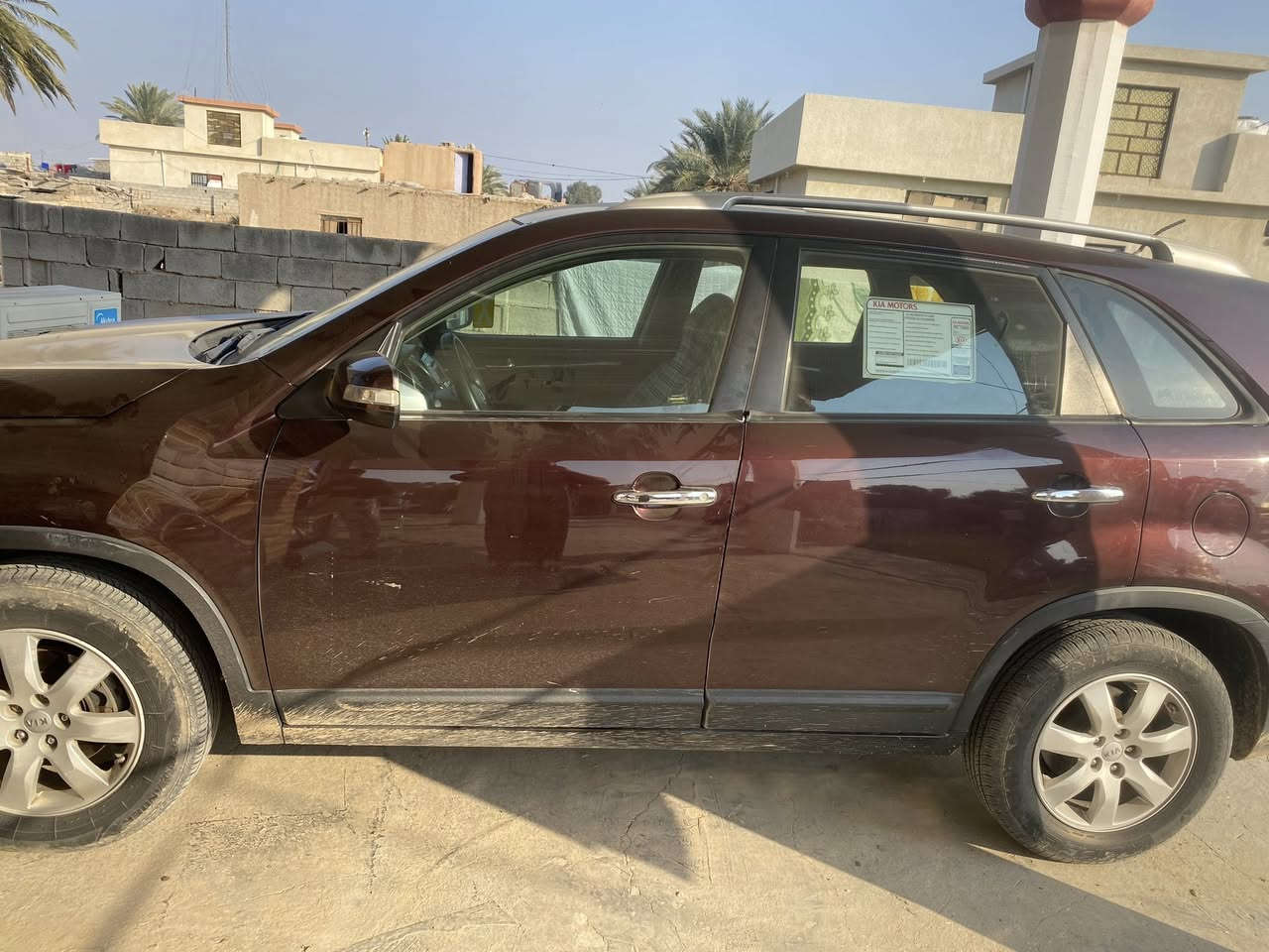 سورينتو 2011
رقم بغداد 
رقم جديد
شرط تحويل 
وأرد آمريكي كفالة عامه
مكان واسط الصويره 
***********
