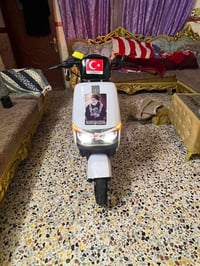 دراجه شحن c2البيع الدراجه زيرو صارلها شهرين من نازله من الرمبه السعر خ...