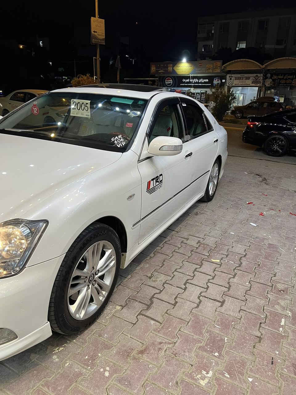 شاهينه ٢٠٠٥ سپۆرت مەکینە ١٨٢ موسس 
سەیارەکە زۆر جوان و تازەیە و کۆدی هەیە 
بێ دوکەڵ بێ تەقەو ڕەقە
هەموو گیانی بەشەرت
٣ دوگمە و سڵایت و ناوڕەش و ئاوێنە ئیشارەتە
ئەگەر موشتەریت پەیوەندی بکە
***********
سعر (٥٨) گەڵاو کۆتای❤️
