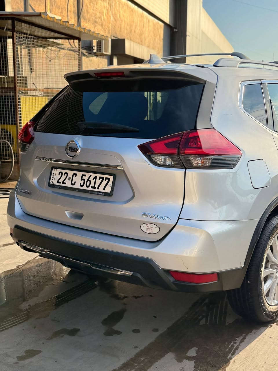 نيسان روج وارد امريكيSV awd 2018 محرك 2500 لون رصاصي
رقم اربيل بأسمي 
بصمه فور ويل  رادارات كل السياره  كشن كهرباء جنطه كهرباء تشغيل عن بعد  تدفئة كشنات 
ماشيه 122 ميل صدر وكير ومحرك شرط
ضرر... جاملغ تبديل ودعامية بدون دواخل بدون ايرباك
مكان اربيل ( سعر 156$ )
*********** هاتف
