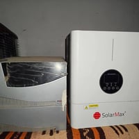 عاكسه ٦ أمبير • زوج بطاريات • انفريتر