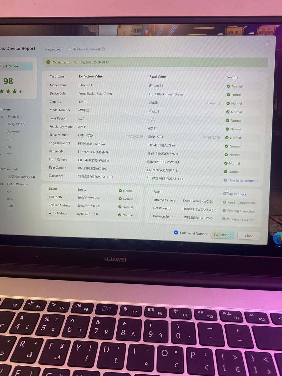 ايفون 11عادي ذاكرة 128بطارية 81 جهاز نورمال السعر  250 وبي مجال  وخاص مارد الرقم ***********بي واتساب  جهاز حيل حيل نضيف

