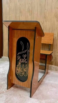 كرسي صلاة • خشب صاج • يتحمل ١٤٠ك