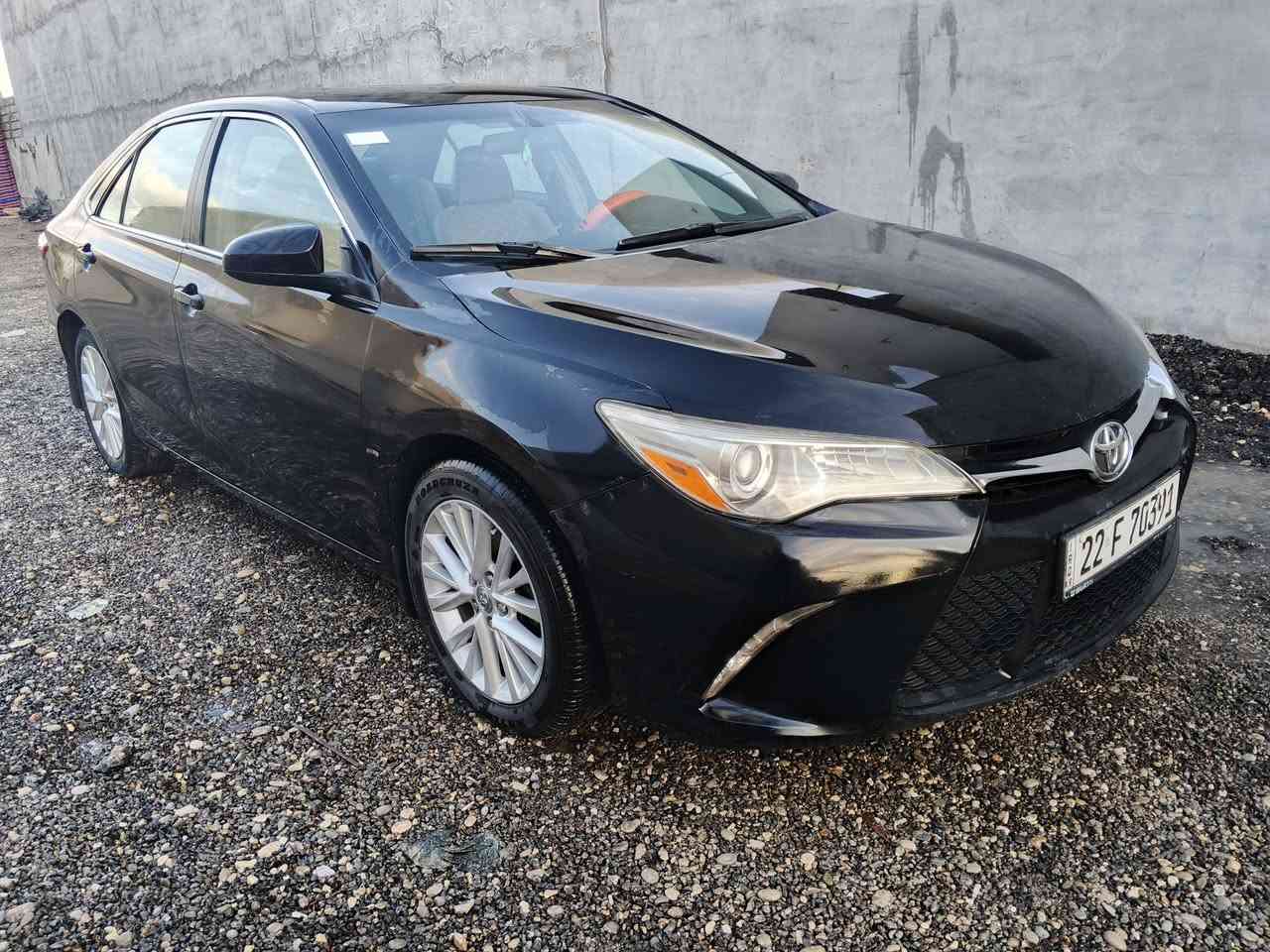 للبيع 
كامري 
موديل 2017
بدون صبغ بيها قطعتين تبديل مواصفات سياره LE
سيارة جاهزة من كل نواحي شرط تحويل
مكان سياره نينوى تلعفر 
***********
***********
