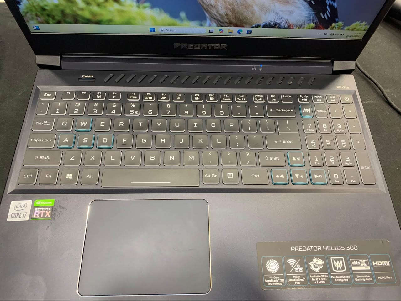 🔥 عرض لابتوب ألعاب قوي بسعر منافس 🔥  

💻 Model: Predator Helios 300  

⚙️ المعالج (CPU): Intel Core i7-10750H  
🧠 الرام (RAM): 16GB DDR4  
💾 التخزين (Storage): 1TB SSD NVMe  
🎮 كرت الشاشة (GPU): RTX 3070 8GB خارجي  

✅ يشغل أغلب الألعاب الحديثة بسلاسة  
✅ مناسب للألعاب الثقيلة، التصميم، والمونتاج  
✅ سرعة عالية جداً بفضل NVMe SSD  

💰 السعر: 787$ فقط  

🚚 متوفر توصيل لجميع المناطق  
📩 للحجز أو الاستفسار راسلنا خاص أربيل, العراق


**إذا كنت صاحب هذا الإعلان وتريد حذفه لأي سبب، رجاءا أرسل رسالة إلى الدعم الفني**